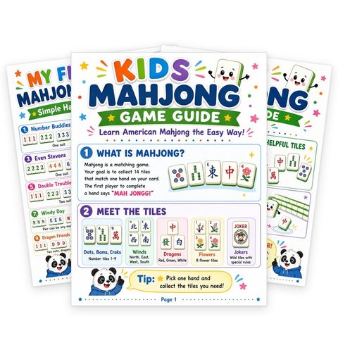 Kids American Mahjong Guide