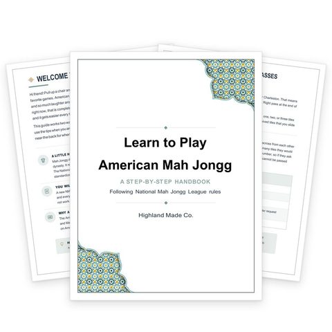 Learn to Play American Mahjong