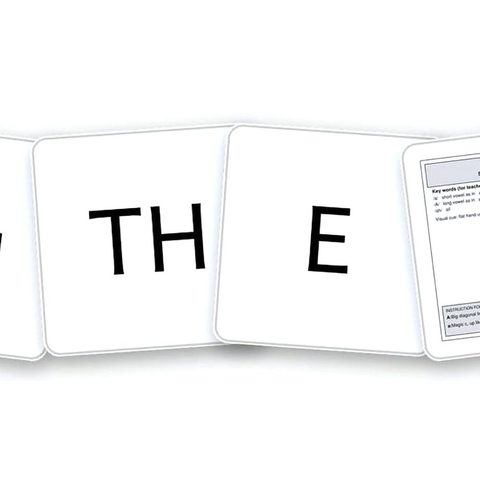 Multisensory Phonogram Flash Cards